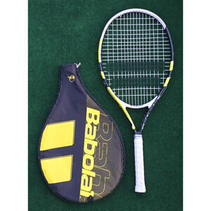 Babolat Nadal Jr 145 Tennis Racquet 4" Grip 245g 680cm 26" New White Grip